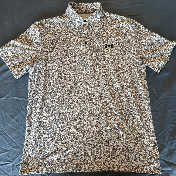 Under Armour Other - Under Armour Men's Golf Patterned Polo Shirt